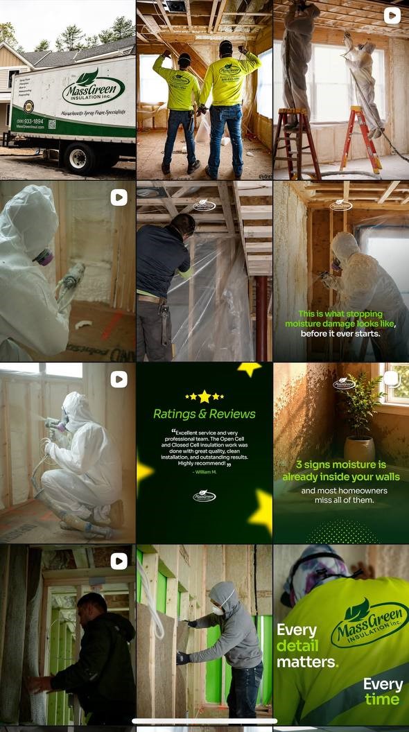 Mass Green Instagram Feed
